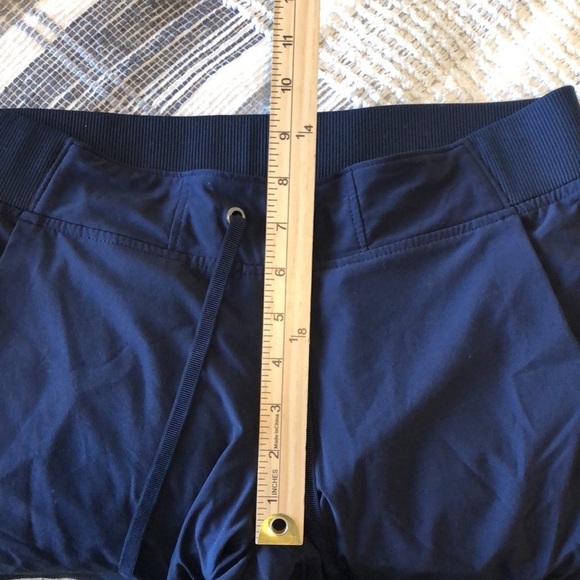 Athleta Womens Midtown Ankle/Crop Pants Sz 2 Blue Athletic Activewear Outdoor - Picture 6 of 8